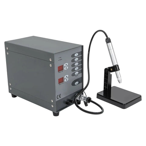100W Pulse Arc Jewelry Welder Kit For DIY Permanent Jewelry 110V Spot Welding Tool, portable aluminum frame design