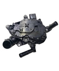 Premium Engine Thermostat Housing Assembly With Integrated Thermal Management Kit For Kia Hyundai Elantra Kona Santa Fe 2 Liter, top view design.