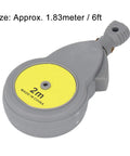 Heavy Duty Rotating Beam Compass With Retractable Tape Measure And Fifty Pencil Refills For No Sweat Pro Shop Layouts And Dead Nuts Dual Scale Accuracy, 6ft retractable tape measure.