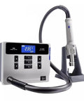 High-Power 1000W Hot Air Soldering Station With 100 to 480 C Range, 120 L Min Airflow, Brushless Fan, Lead-Free Soldering, BGA Rework And Desoldering, PCB Chip Repair Kit For Quick Pro-Grade Repairs showing digital display and hot air gun