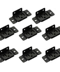 8 Pack Quick Fitting Furniture Joint Brackets, Heavy Duty Stainless Steel Corner Connectors For Drawers, Cabinets, Tables And Chairs