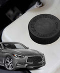 Heavy Duty Coolant Reservoir Cap And Radiator Overflow Tank Lid Oem 21712 79900 Straight Swap For Infiniti Nissan Renault Two Pack on a vehicle's antifreeze reservoir.