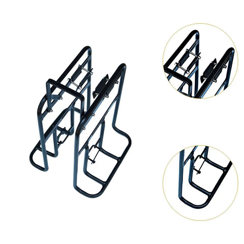 Front Bike Rack Carrier With Quick Release Replacement For Bicycle Cargo Rack Built Tough And Deformation Resistant For Bikepacking No Shaft Design Ready