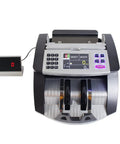 Heavy Duty Money Counter And Bill Sorter With Tft Lcd Display Designed To Snag Iraqi Iqd Bills Instantly, top view with display and buttons