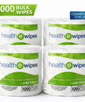 Alcohol Free Bulk Gym Equipment Wipes for Heavy Use 4000 Count 4 Rolls Antiseptic Cleaning Wipes for Fitness Equipment