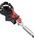 Heavy Duty Belt Grinder Sander For Woodworking Metal Polishing Multifunctional Durable Tool with adjustment knob and clamp design.
