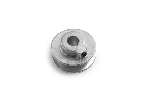 Heavy Duty 2 Inch V Groove Drive Pulley With One Half Inch Bore Z3A Zinc Alloy Die Cast For 4L A Belts 34 Degree Groove Durable Power