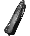 Long Fins Gear Bag for Freediving and Scuba Sets, Extra Long 94 cm by 25 cm, Durable Material, Transparent Side View