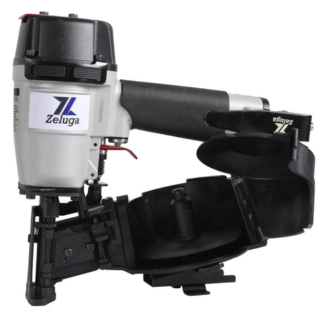 15 Degree Coil Roofing Nailer Kit with 120-Piece Load, Pro Grade Aluminum Body, Dry Fire Lock, Quick Load Door, Heavy Duty