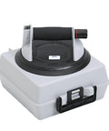 8 Inch Pump Activated Vacuum Lifter With One Hand Operation, featuring a soft contoured sure grip handle, in protective carrying case.