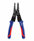 All-In-One 8-Inch Wire Stripper And Multi-Tool Cutter For Stripping, Cutting, And Crimping With A Pliers Nose And Induction Hardened Edge