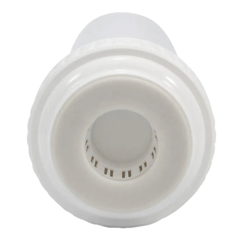 Bottom view of 5 Series Replacement Cartridge For 10 Inch Water Filter Housings Purple With KDF Media And Granular Activated Carbon.