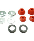 Front Steering And Suspension Kit With Radius Arm Bushings Inner And Outer Tie Rods Upper And Lower Ball Joints And Tie Rod Adjusting Sleeves For A Solid Ready To Roll Ride bushings and washers set