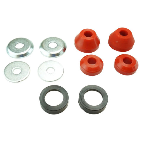Front Steering And Suspension Kit With Radius Arm Bushings Inner And Outer Tie Rods Upper And Lower Ball Joints And Tie Rod Adjusting Sleeves For A Solid Ready To Roll Ride bushings and washers set