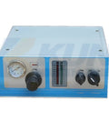 Portable Paint Color Test Electrostatic Powder Coating Machine Slick Lab Gear with adjustable knobs and gauge for precision use.