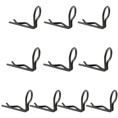 RC Body Reamer Set With Hole Puncher Sleeve Curved And Straight Scissors 8 Body Clips for RC Car Shells visible in metal clips