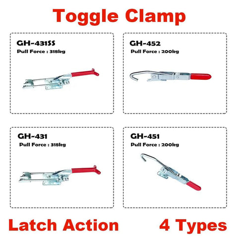 Real Deal Heavy Duty Toggle Clamp Quick Release Latch With Solid Vertical Grip 701 Pound Capacity Steel Build Perfect For Jeep Bumper Mods And Tire Swing Rigs That Absolutely Crush It