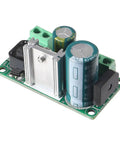 8 Pack AC DC To DC Buck Converter Module Kit With 5 To 30V AC Or 5 To 48V DC Input 3.3 To 33V Adjustable Output 2A High Current Regulator Board With Dope Heat Sink For DIY Electronics And Power Projects