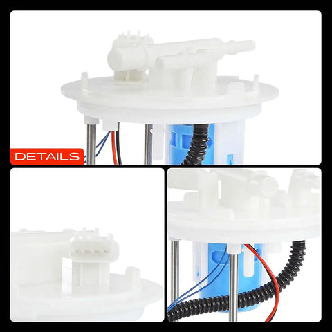 Original Equipment Style Heavy Duty Electric Fuel Pump Module Assembly For Ford F150 2015 2016 2017 3.5L 5.0L showing detailed components.