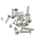 370 Piece Metric 304 Stainless Steel Phillips Flat Head Self Tapping Screws Assortment Kit With M2.2 M2.6 M2.9 M3.5 M4.2 Sizes For Wood Metal Projects
