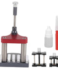 Pro Grade Watch Dial Feet Repair Kit With Welding Tool And Alloy Texture Repair Machine set with components visible