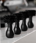 Pro-Grade Espresso Portafilter Brush For 51mm, 54mm, And 58mm Baskets, ABS Handle, Barista Ready Cleaning Tool, Arc Cross Bristles in black
