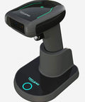 Wireless Two Dimensional Barcode Scanner With Charging Cradle Three In One Connectivity Bluetooth And 2.4G Wireless And USB Wired