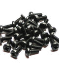100 Pack Eurorack Screws 7mm Pan Head Phillips Zinc Or Black Finish, 2.5mm Or 3mm Hardware, Perfect For Your Eurorack Rig, Works With Slide Nuts And Nut Strips In Racks And Setups. black Phillips pan-head Eurorack screws