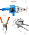 Rocksolid 300C P U Round Belt Welder Kit For V Belts And Polyurethane Pipes With Scissors And Fixture, 295mm tool
