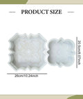 Two Pack Concrete Molds For Walkways And Garden Pavers Reusable Plastic Brick Molds For DIY Cement Stepping Stones