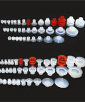 Industrial Grade Vacuum Suction Cup Nozzle With Antistatic Silica Gel For Heavy Duty Lifting And Handling, ten 40mm cups arranged.