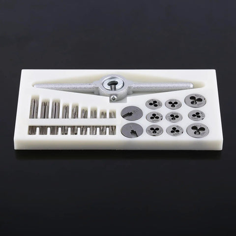 Grab The Ultimate Jiawu Tapping And Die Set For Your Shop. This 30 Piece High Speed Steel Kit Handles Internal And External Threads Like A Boss.