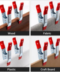 20 Piece Heavy Duty 2 Inch Spring Clamps With Metal Jaws And Rubber Tips For Woodworking And Craft Projects Tough Grip On Wood Plastic Surfaces Red Green Color Set Durable Clip Holders For Quick Clamps on wood, fabric, plastic, and craft board