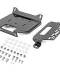 Heavy Duty Winch Mount Plate Bracket Kit For Polaris RZR 900 1000 XP Turbo And General 1000 EPS 2014 2019 with hardware