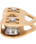 Tough As Nails Zipline Pulley Tandem Dual Trolley With 30KN Breaking Strength for Backyard and Rescue Climbing, aluminum housing