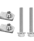 Stainless Steel Gas Tank Strap Bolts Kit For Chevy Silverado 1999 To 2021 Select Models 55157 11516770 11519894 15743078 2 Pack