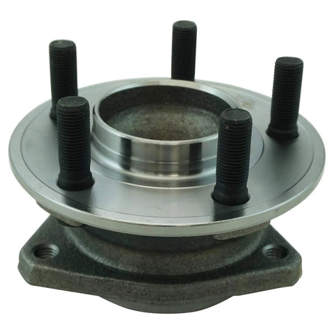 Close-up of Two Piece Front Wheel Bearing And Hub Assembly Set For 2012 Through 2023 Chrysler 300, Dodge Challenger, And Charger