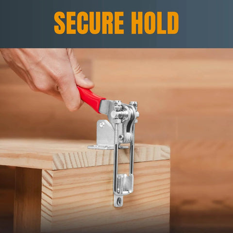 2 Pack Toggle Clamp Set With 1000 LB Holding Capacity 334 Adjustable 90 Degree Vertical U Bolt Latch Anti Slip Hand Grip