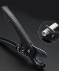 32mm Pipe Cutter With Ratchet Mechanism for PVC Tubing and Plastic Hose Easy One Handed Cut With Durable Steel Blade Ergonomic EZ Grip