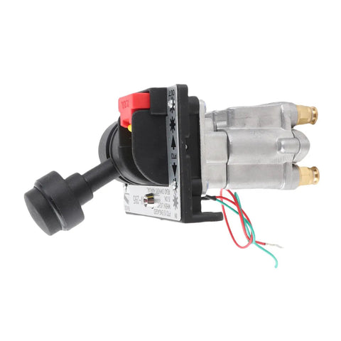 Power Take Off Hoist Air Shift Control Valve AV295 Dual Valve PTO Switch for Dump Truck Hydraulic System Replacement image.