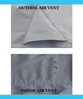 Air vents on Heavy Duty Boat Cover For Triumph V15 Cool 2002 Model, 600 Denier Breathable Urethane Coated Marine Canvas
