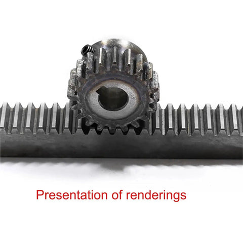 Top Shelf 25 Tooth 2 Module Spur Gear Motor Drive Part Built From Dang Solid 45 Carbon Steel For Smooth Mechanical Power Transmission Upgrades Featuring A Sturdy 15 Millimeter Keyway on gear rack.