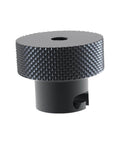 Aluminum Alloy Knob For Hydraulic Bottle Jack Valve Release Screw Compatible With Hydraulic Bottle Jacks And Mandrel Presses Gray