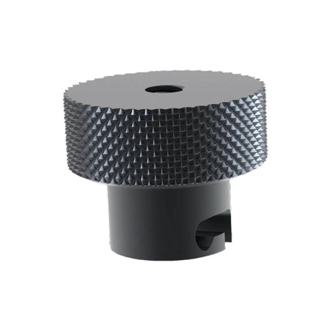 Aluminum Alloy Knob For Hydraulic Bottle Jack Valve Release Screw Compatible With Hydraulic Bottle Jacks And Mandrel Presses Gray
