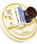 6501EA1001C Real Time Water Level Sensor Switch For Washing Machines High Precision Durable Component No Fuss Easy Install Real Time Monitoring During Wash Rinse And Drain Cycles For Top Notch Water Control And Long Lasting Performance. top-load washer water level sensor switch with plastic housing and wire connector