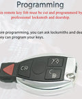 Mercedes Key Fob Replacement For 1997 2014 C Class E Class S Class G Class M Class R Class Sprinter 300 Series Remote Control Key FCC ID IYZ3312 IYZDC