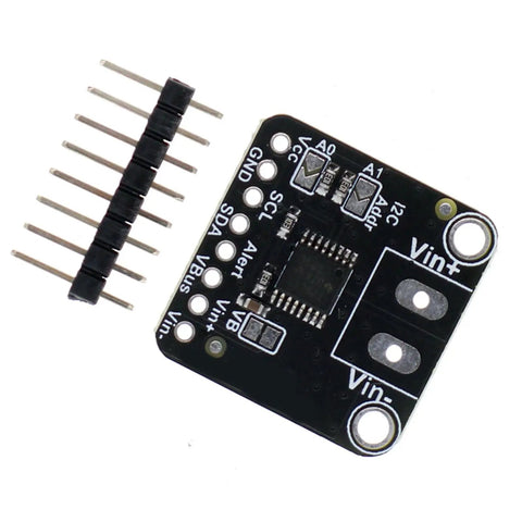 Top Tier Dc Power Sensor Module For High Or Low Side Voltage And Current Monitoring Detection Board with I2C connection.