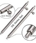 Close-up of Quick Release Watch Spring Bar Pins 20 Piece Set 12Mm 14Mm 16Mm 18Mm 20Mm 22Mm 24Mm Stainless Steel