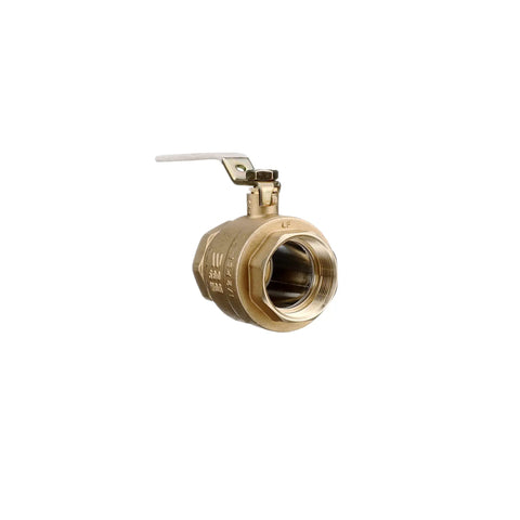 Lead Free 2 Inch Full Port Two Piece Brass Ball Valve With Female Threaded Ends Chrome Plated Copper Silicon Alloy Body Adapter And Steel Handle