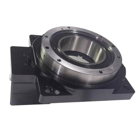 Battle Ready Flange Mount Dg Series Hollow Rotary Actuator Cnc Rotary Table For Servo Motor with smooth gear reduction and solid steel.